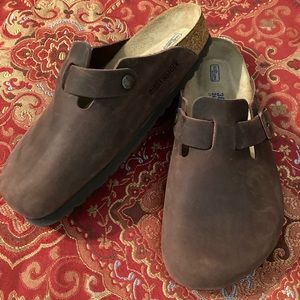 Birkenstock Boston Clog Oiled Leather